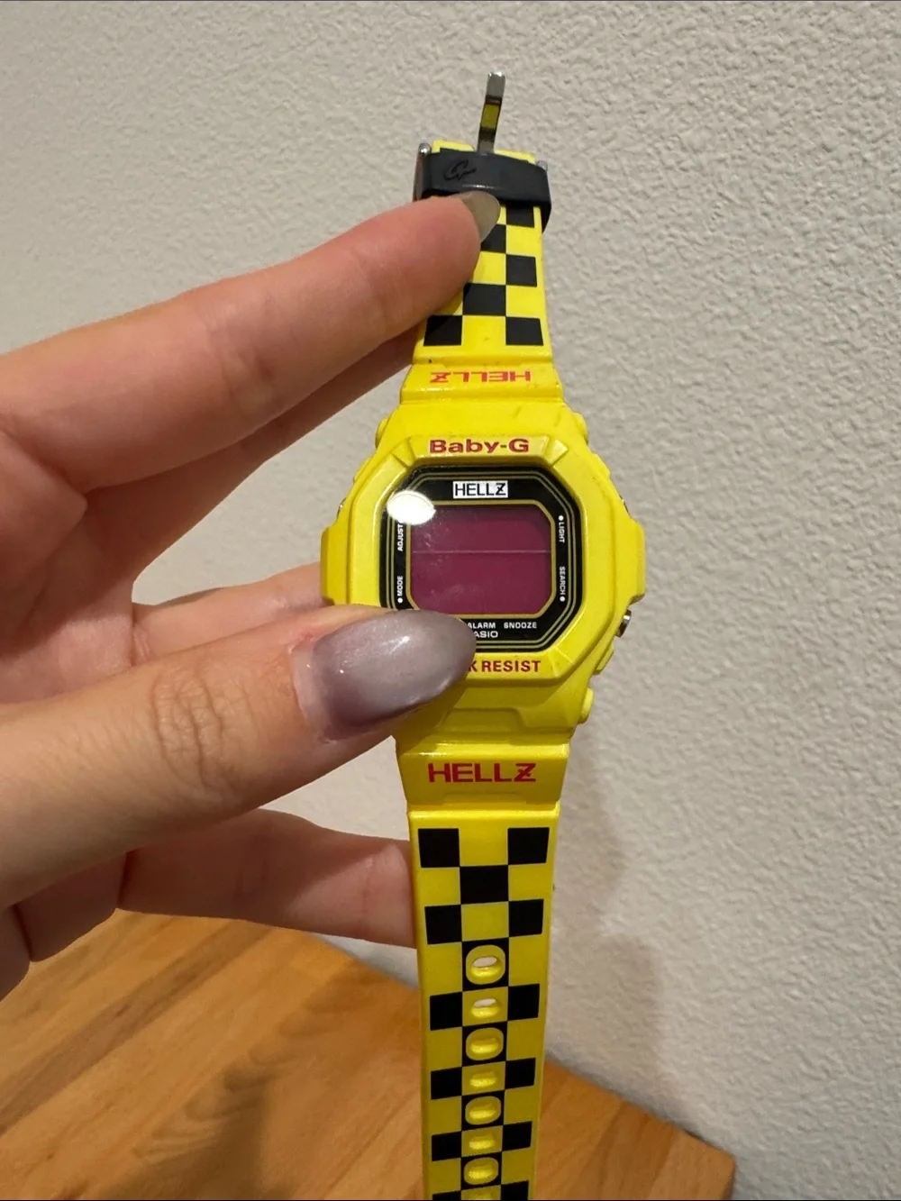 Casio Baby-G x Hellz Watch, yellow